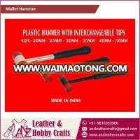 Rubber Mallet Hammer with Steel Handle at Competitive Price