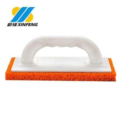 high quality orange rubber trowel with PS handle