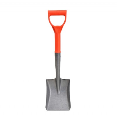 square spade with short plastic handle