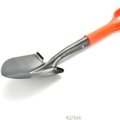 mini spade with plastic handle