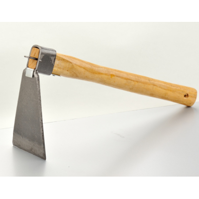 pickaxe with wooden handle