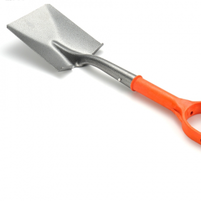 shovel with plastic handle