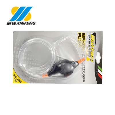 plastic hand siphon pump with PVC tube